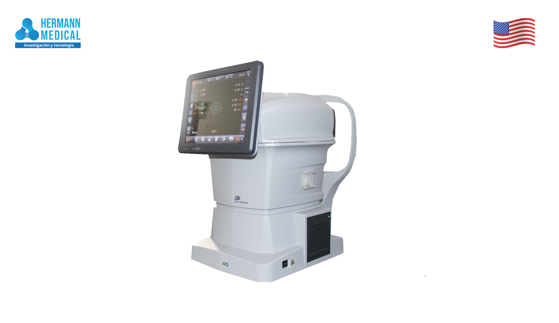 Alfa-9500 Auto Refractómetro con Keratómetro